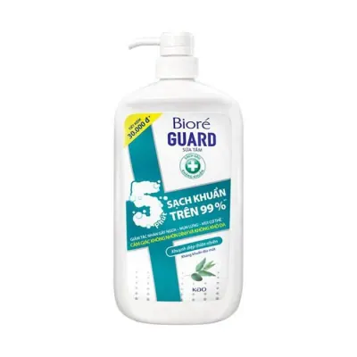 Sữa Tắm Bioré Guard Khuynh Diệp Thiên Nhiên Chai 1.2kg