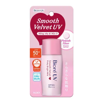 Kem Chống Nắng Bioré Smooth Velvet Kiểm Soát Nhờn 30g