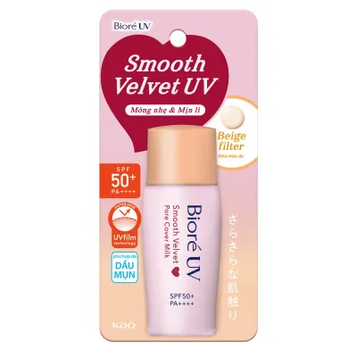 Sữa Chống Nắng Bioré Che Phủ Lỗ Chân Lông SPF 50+ Pa++++ 30ml