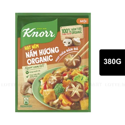 Hạt Nêm Knorr Nấm Hương Organic 380g