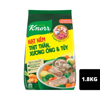 Hạt Nêm Knorr Thịt Thăn Xương Ống & Tủy 1.8kg