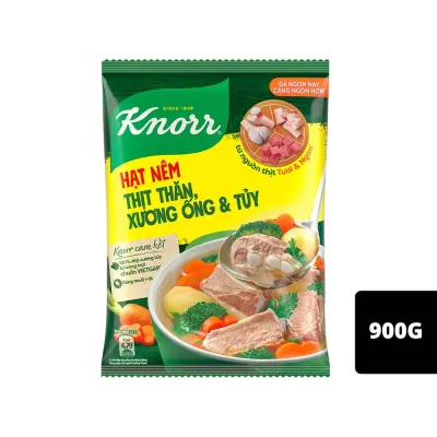 Hạt Nêm Knorr Thịt Thăn Xương Ống và Tủy Gói 900g