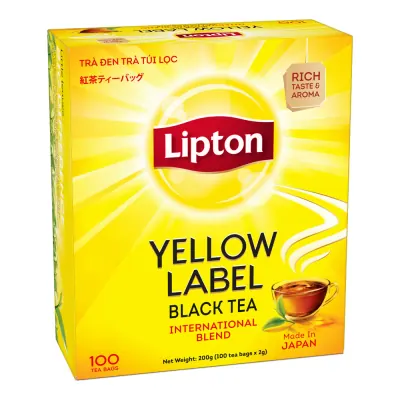 Trà Lipton Vàng 100 Gói x 2g