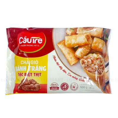 Chả Giò Đặt Biệt Thịt Cầu Tre Gói 500g