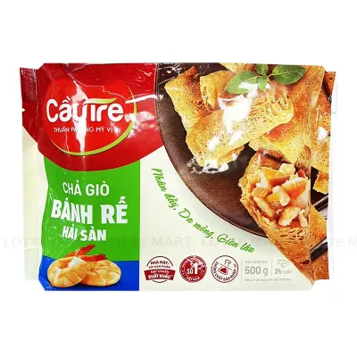Chả Giò Rế Hải Sản Cầu Tre Gói 500g