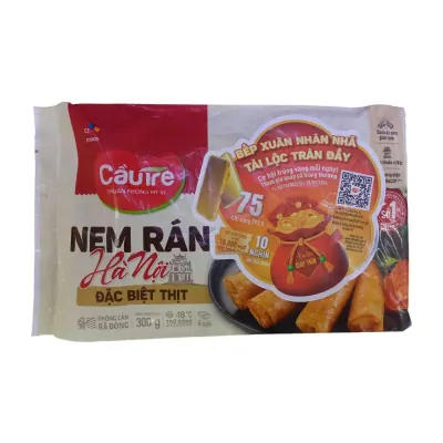 Nem Rán Hà Nội Thịt Đặc Biệt CJ Gói 300g