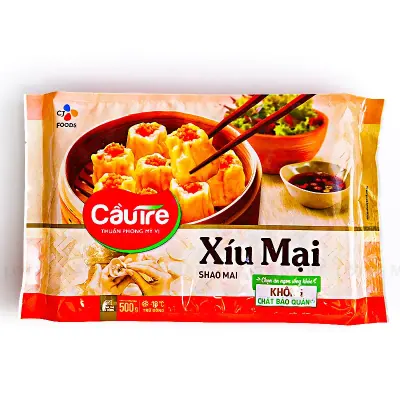 Xíu Mại Cầu Tre Gói 500g