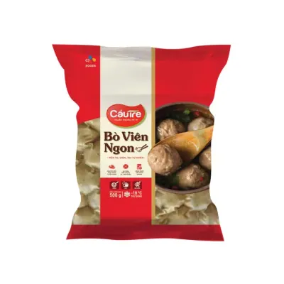 Bò Viên Ngon Cầu Tre Gói 500g