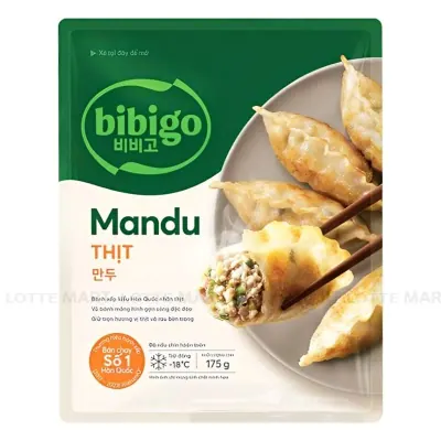 Bánh Xếp Hàn Quốc Nhân Thịt Bibigo Gói 175g
