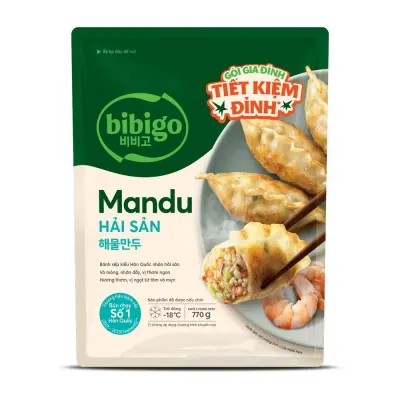 Bánh Xếp bibigo Hải Sản Gói 770g