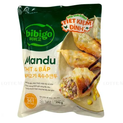 Bánh Mandu CJ Thịt Bắp Gói 770g