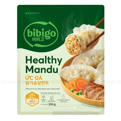 Bánh Xếp Mandu bibigo Ức Gà 350g