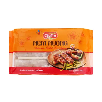 Nem Nướng Xiên Que Cầu Tre Gói 400g