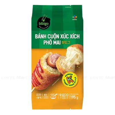 Bánh Cuộn Xúc Xích Phô Mai CJ Ohya 195g