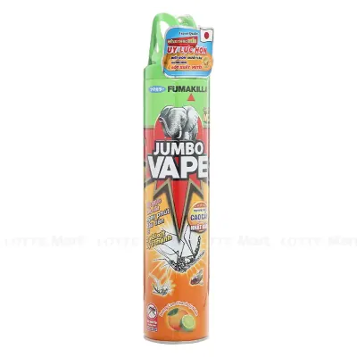 Xịt Muỗi Jumbo Vape F10 Hương Cam Chanh Chai 600ml
