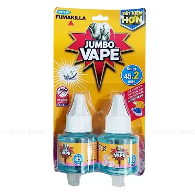 Combo Tinh Dầu Xông Đuổi Muỗi Jumbo Vape L5 Hương Lily