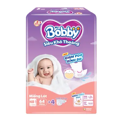 Miếng Lót Bobby New Born 1 64 Miếng