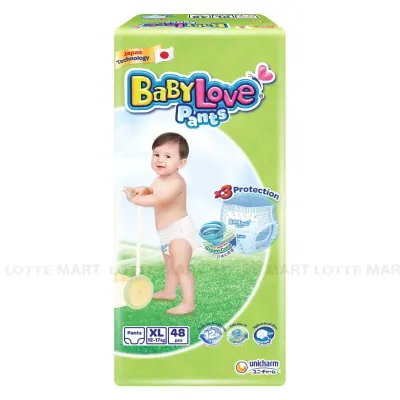 Tã Quần Baby Love Size XL Bịch 48 Miếng
