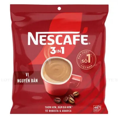 Cà Phê Hòa Tan NesCafé 3in1 Vị Nguyên Bản