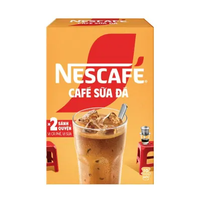 Cà Phê Sữa Hòa Tan Nescafé 3in1 Hộp 10 Gói x 24g