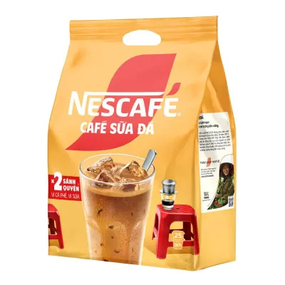 Cà Phê Sữa Hòa Tan Nescafé 3in1 Bịch 25 Gói x 20g