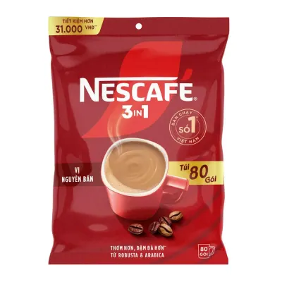 Nescafé 3in1 Nguyên Bản 80 x 16g