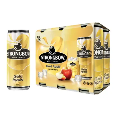 Nước Táo Lên Men Strongbow Lốc 6lonx320ml