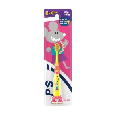Bàn Chải Đánh Răng Trẻ Em P/S Siêu Mềm 2-6 Tuổi Cao Cấp