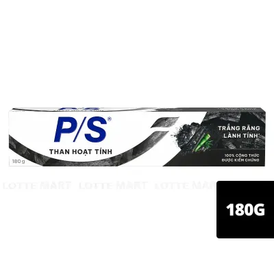 Kem Đánh Răng P/S Than Hoạt Tính 180g