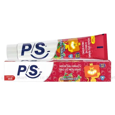 Kem Đánh Răng P/S Hương Dâu & Trái Cây Cho Trẻ 2-6 Tuổi 90g