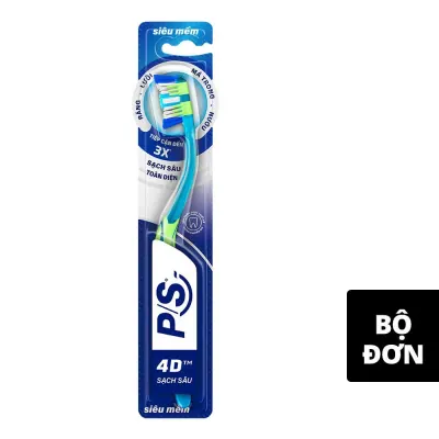 Bàn Chải Đánh Răng P/S 4D Sạch Sâu Toàn Diện