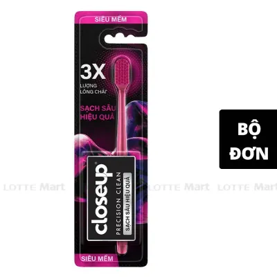 Bàn Chải Đánh Răng Closeup Precision Clean Siêu Mềm (Giao Màu Ngẫu Nhiên)