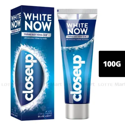 Kem Đánh Răng Trắng Bật Tông Closeup Khoáng Trắng Tự Nhiên Tuýp 100g