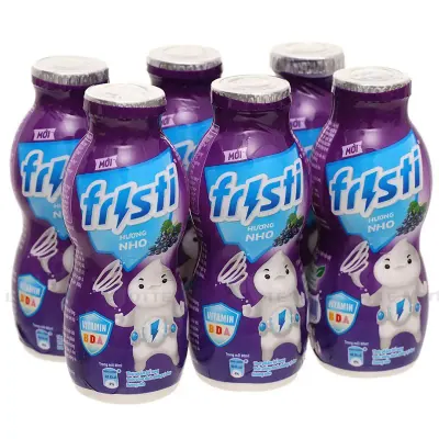 Lốc 6 Sữa Chua Uống Fristi Nho 80ml
