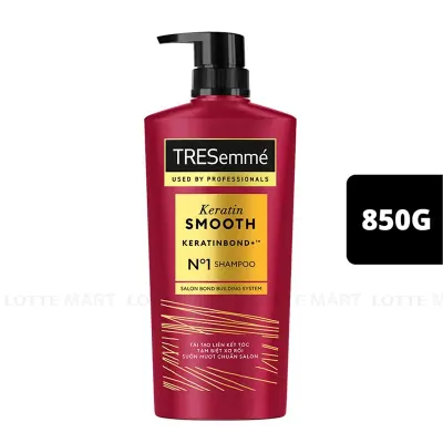 Dầu Gội Tresemme Keratin Smooth Vào Nếp Suôn Mượt Chai 850g