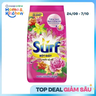 Bột Giặt Surf Ngát Hương Xuân Túi 5.5kg