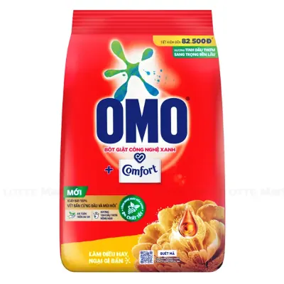 Bột Giặt Omo Comfort Tinh Dầu Thơm Sang Trọng Bền Lâu 3.9kg