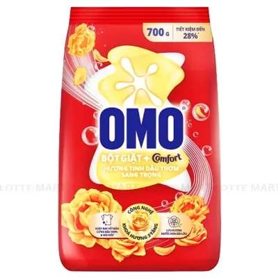 Bột Giặt Omo Comfort Tinh Dầu Thơm Sang Trọng Bền Lâu 2.6kg