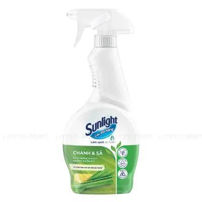 Nước Lau Đa Năng Sunlight Chanh và Sả Chai 500ml