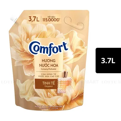 Nước Xả Vải Comfort Hương Nước Hoa Thiên Nhiên Tinh Tế 3.7L