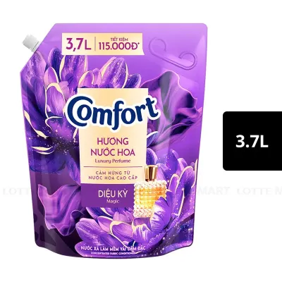 Nước Xả Vải Comfort Hương Nước Hoa Thiên Nhiên Diệu Kỳ 3.7L