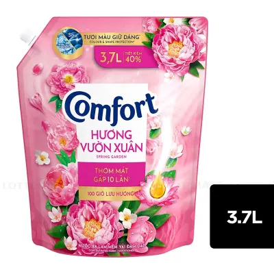 Nước Xả Vải Comfort Hương Vườn Xuân Túi 3.7L