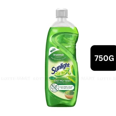Nước Rửa Chén Sunlight Khử Mùi Tanh Hương Matcha Trà Nhật Chai 750g