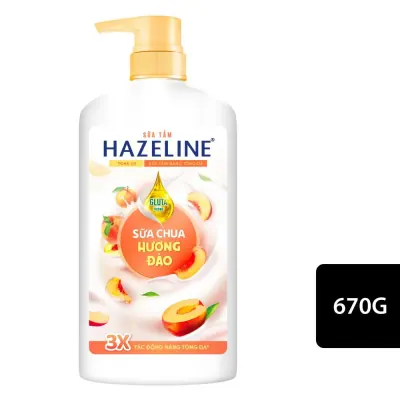 Sữa Tắm Hazeline Sữa Chua Hương Đào 670g