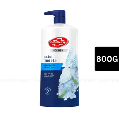 Sữa Tắm Dành Cho Nam Lifebuoy Băng Vĩnh Cửu và Tuyết Tùng Chai 800g