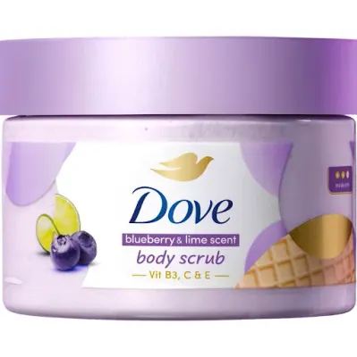 Smoothie Tẩy Tế Bào Chết Cơ Thể Dove Hương Việt Quất và Chanh 280g