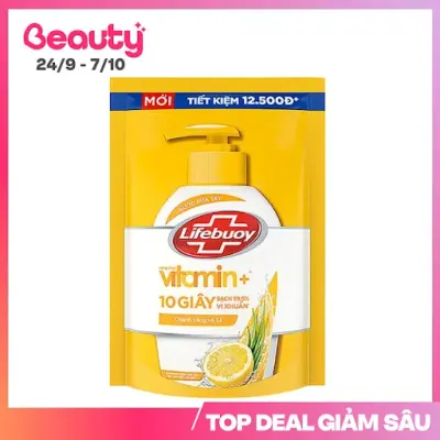 Nước Rửa Tay Lifebuoy Hương Chanh Sả 400g