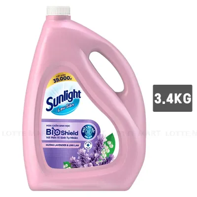 Nước Lau Sàn Sunlight Hương Lavender và Linh Lan 3.4kg