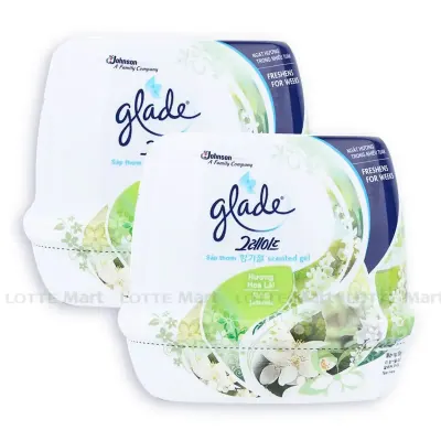 Lô 2 Cái Sáp Thơm Glade Hương Hoa Lài 180g