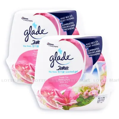 Lô 2 Cái Sáp Thơm Glade Hương Hoa 180g